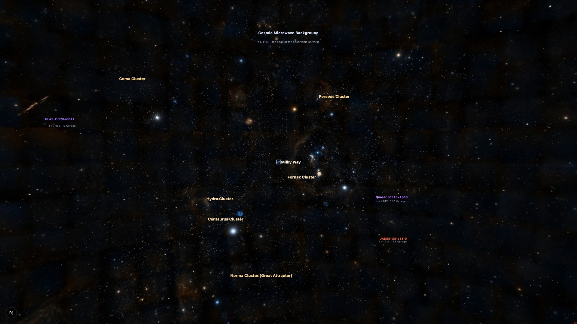 Mapped galaxies and clusters across the local universe