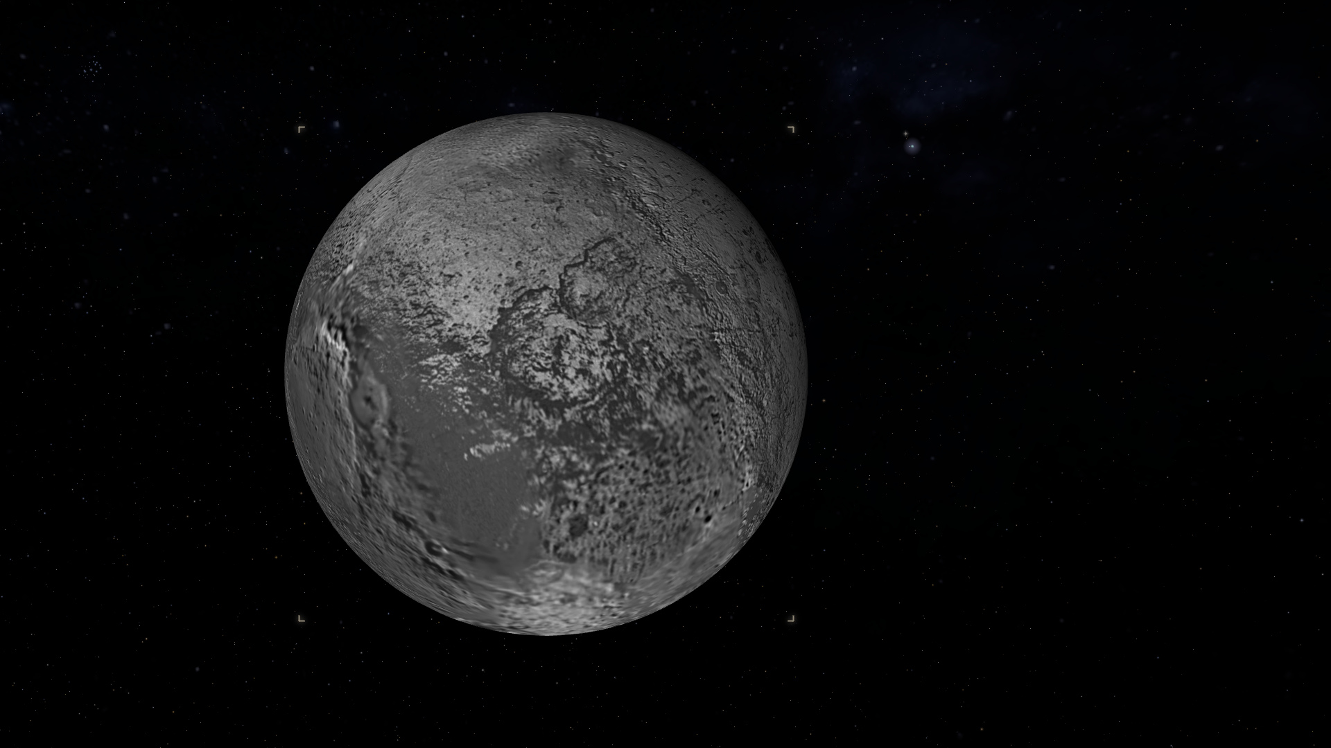 Iapetus’s contrasting terrain follows the mission mosaic, with illumination calculated for the scene date.